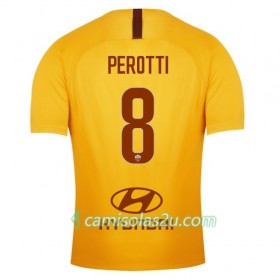 Camisolas de Futebol AS Roma Perotti 8 Equipamento 3ª 2018/19 Manga Curta